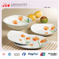 Prato de jantar novo da porcelana do grupo de jantar 20PCS da porcelana do osso da alta qualidade